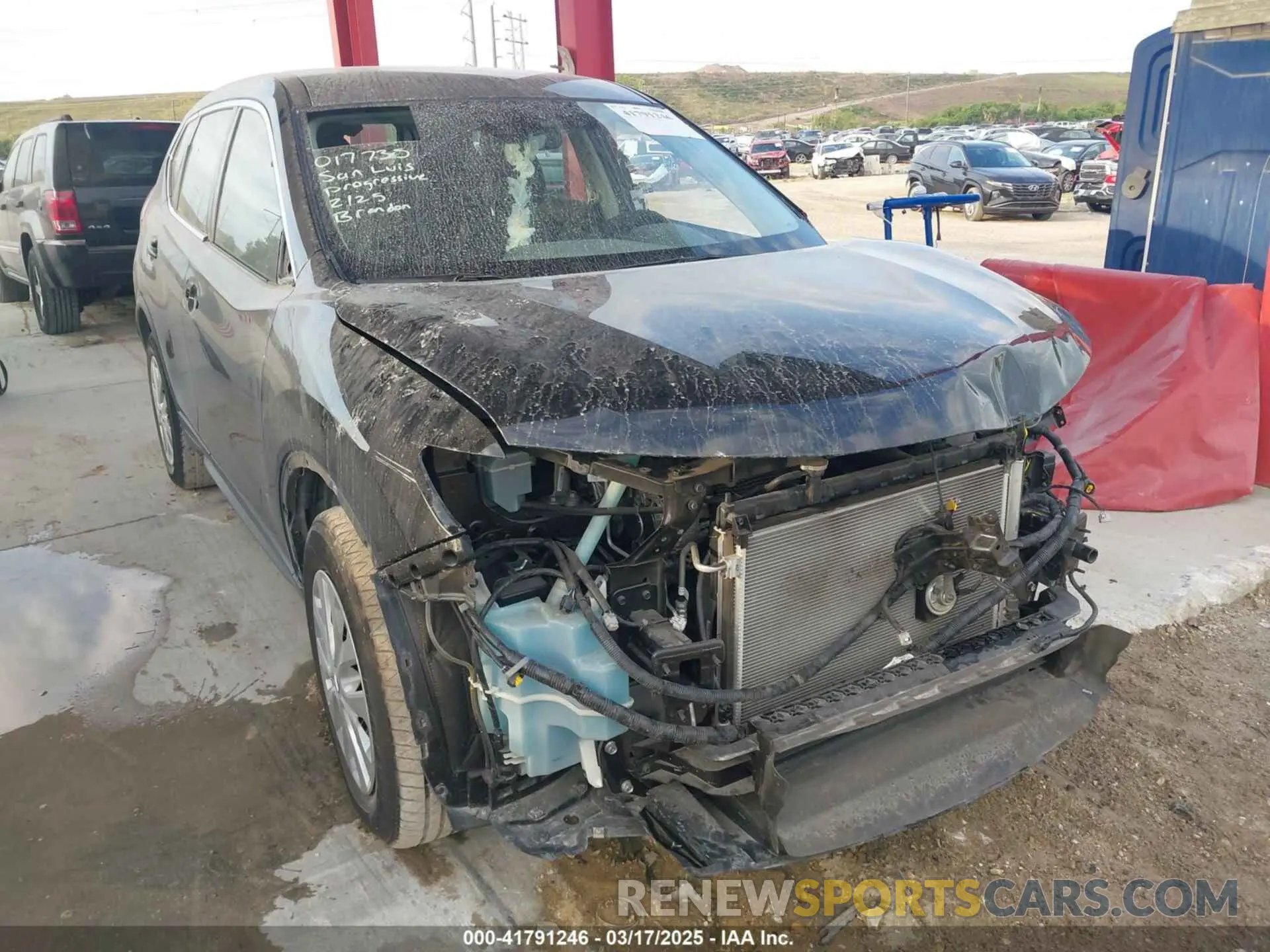 1 Photograph of a damaged car KNMAT2MT9KP515830 NISSAN ROGUE 2019