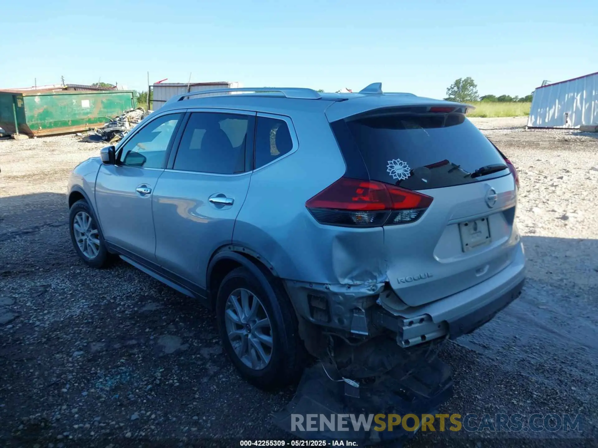 3 Photograph of a damaged car KNMAT2MT9KP542963 NISSAN ROGUE 2019