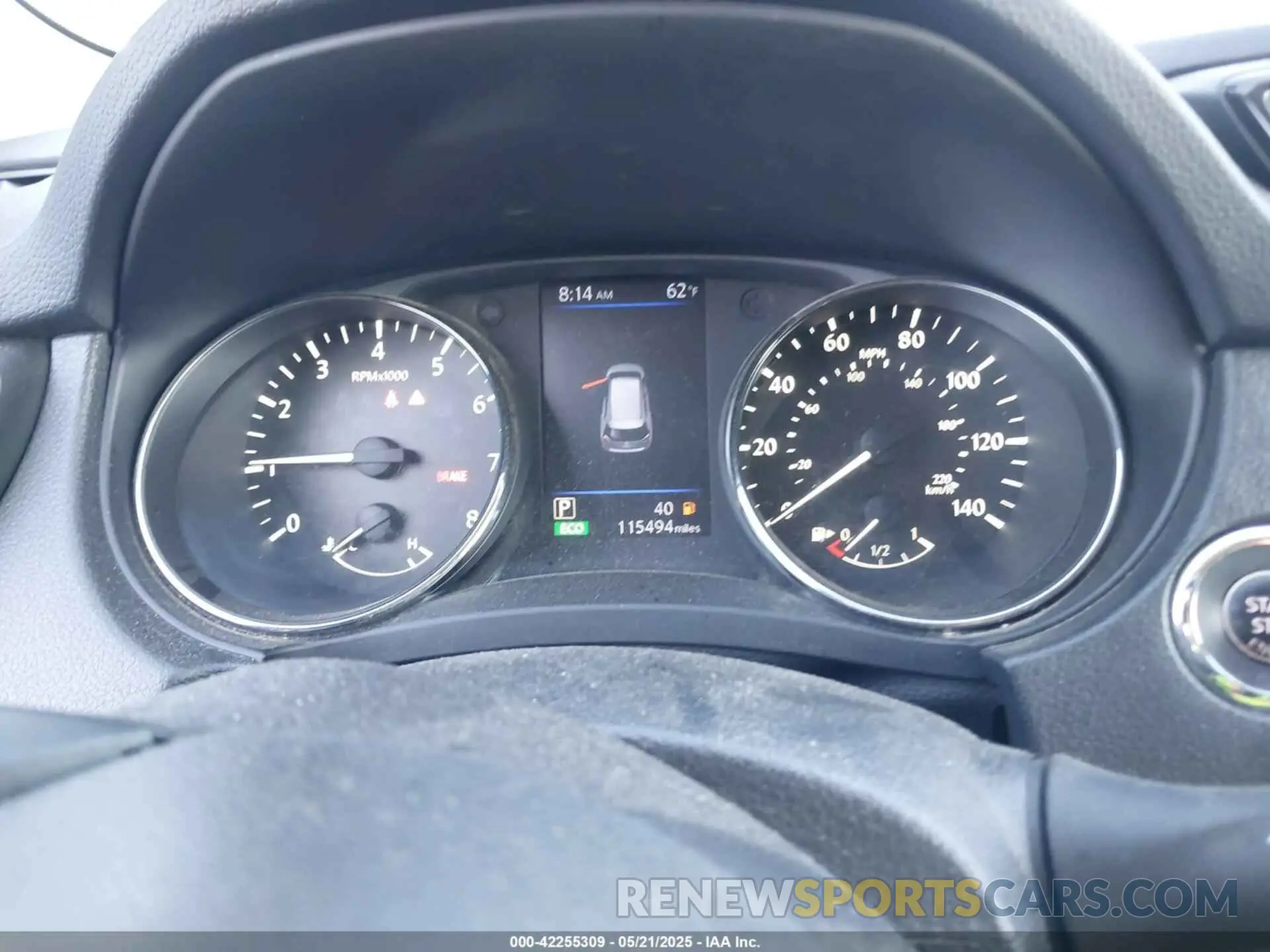 7 Photograph of a damaged car KNMAT2MT9KP542963 NISSAN ROGUE 2019