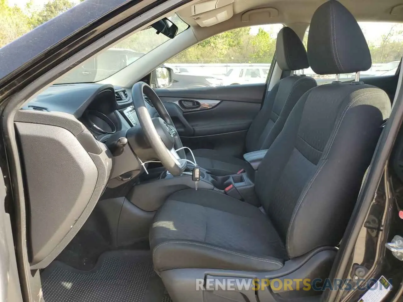 7 Photograph of a damaged car KNMAT2MT9KP543000 NISSAN ROGUE 2019