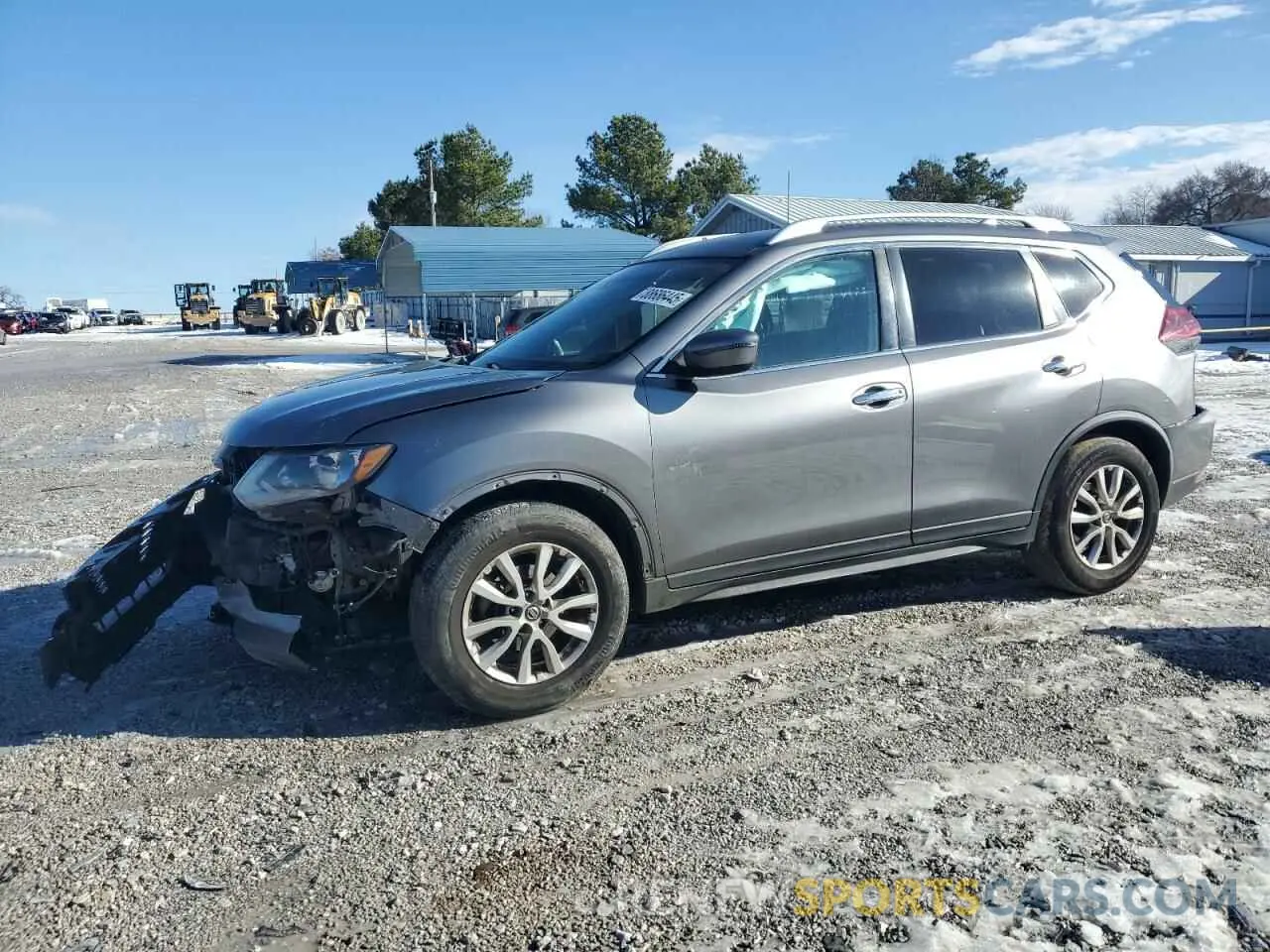 1 Photograph of a damaged car KNMAT2MT9KP557236 NISSAN ROGUE 2019