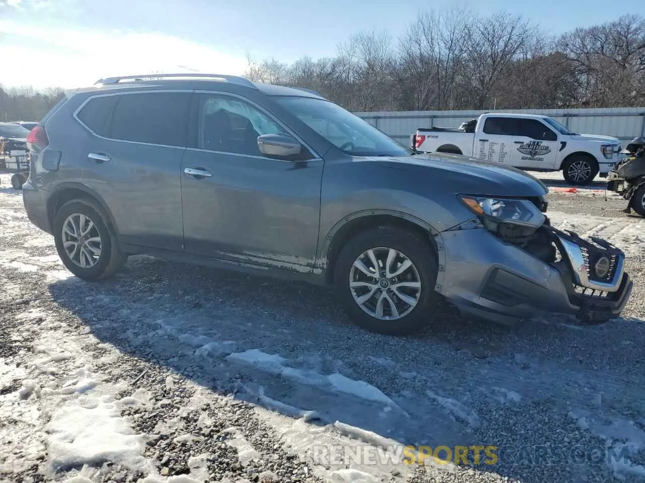 4 Photograph of a damaged car KNMAT2MT9KP557236 NISSAN ROGUE 2019