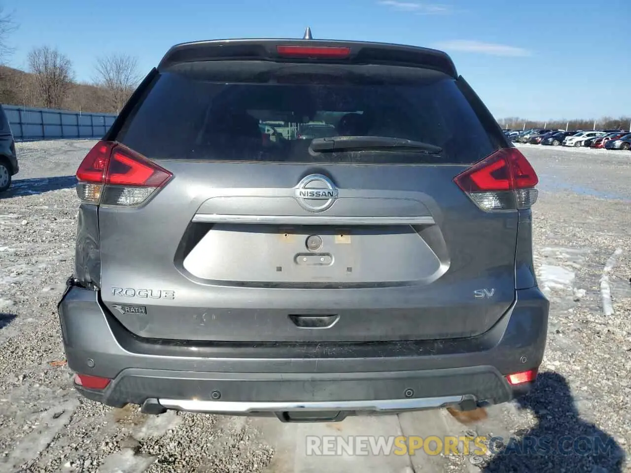 6 Photograph of a damaged car KNMAT2MT9KP557236 NISSAN ROGUE 2019