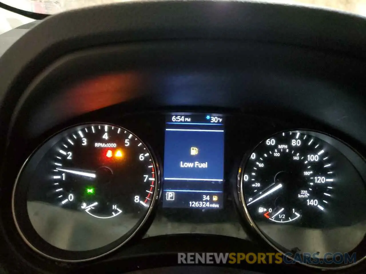 9 Photograph of a damaged car KNMAT2MTXKP503301 NISSAN ROGUE 2019