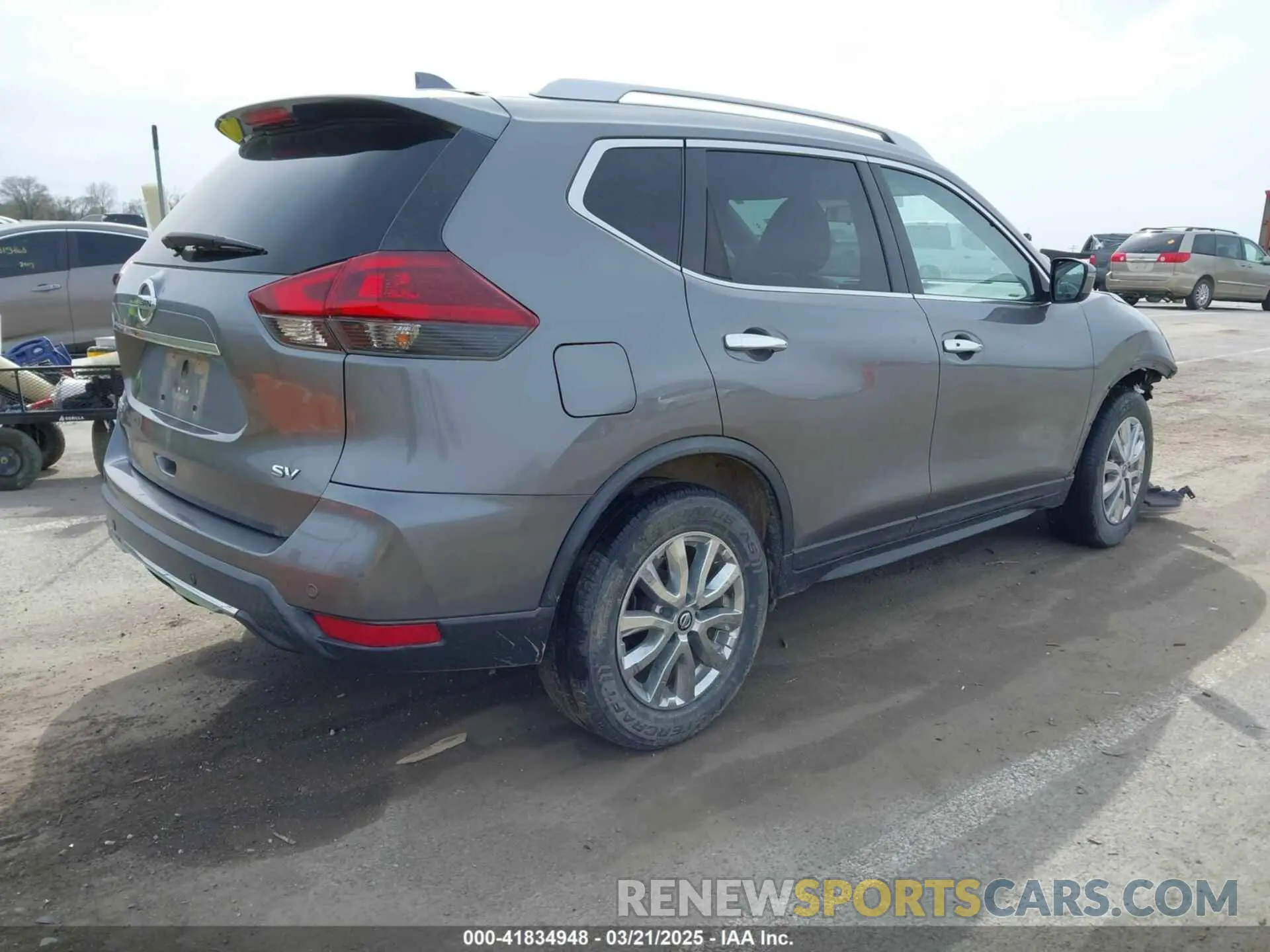 4 Photograph of a damaged car KNMAT2MTXKP506487 NISSAN ROGUE 2019