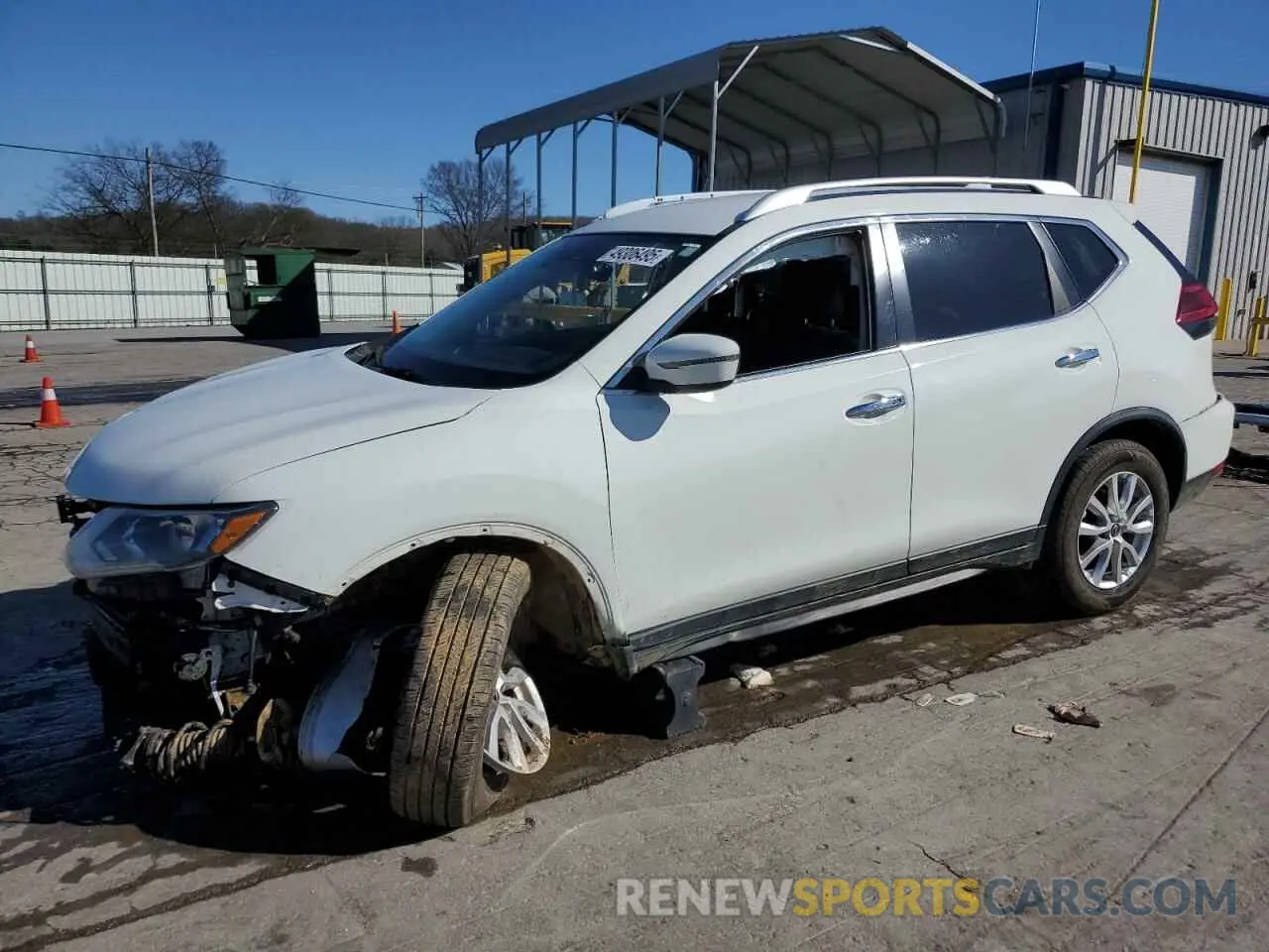 1 Photograph of a damaged car KNMAT2MTXKP508966 NISSAN ROGUE 2019