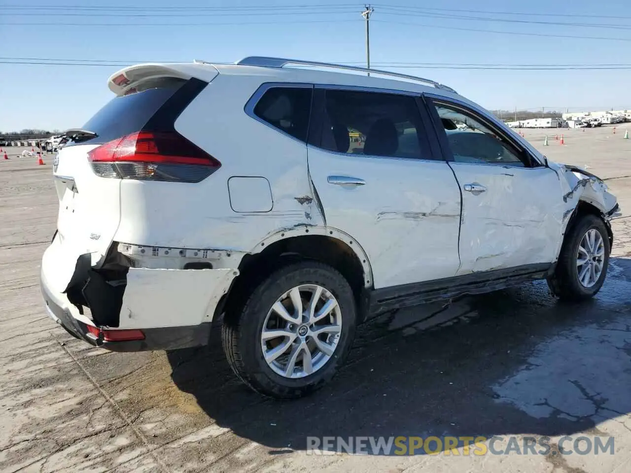 3 Photograph of a damaged car KNMAT2MTXKP508966 NISSAN ROGUE 2019