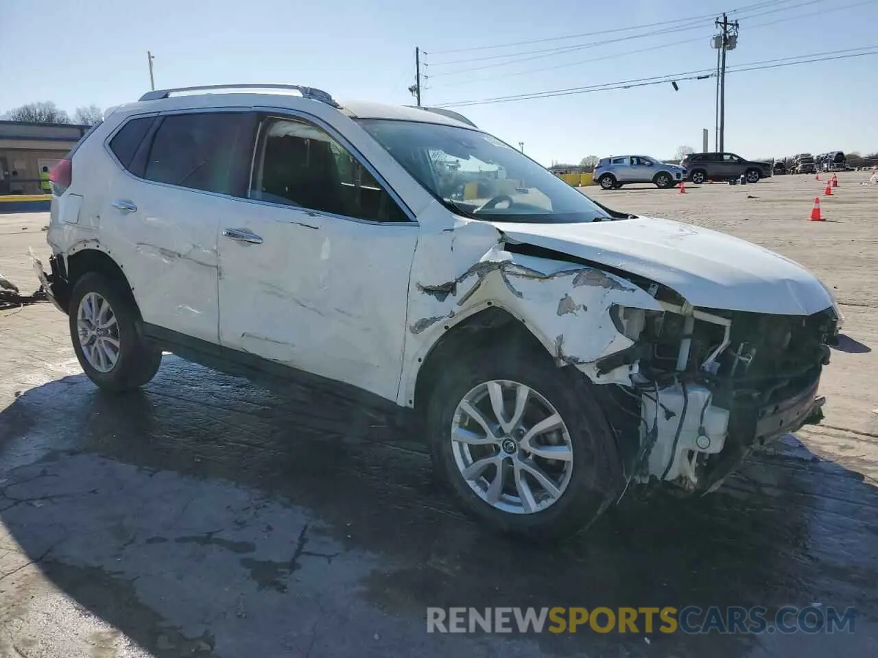 4 Photograph of a damaged car KNMAT2MTXKP508966 NISSAN ROGUE 2019
