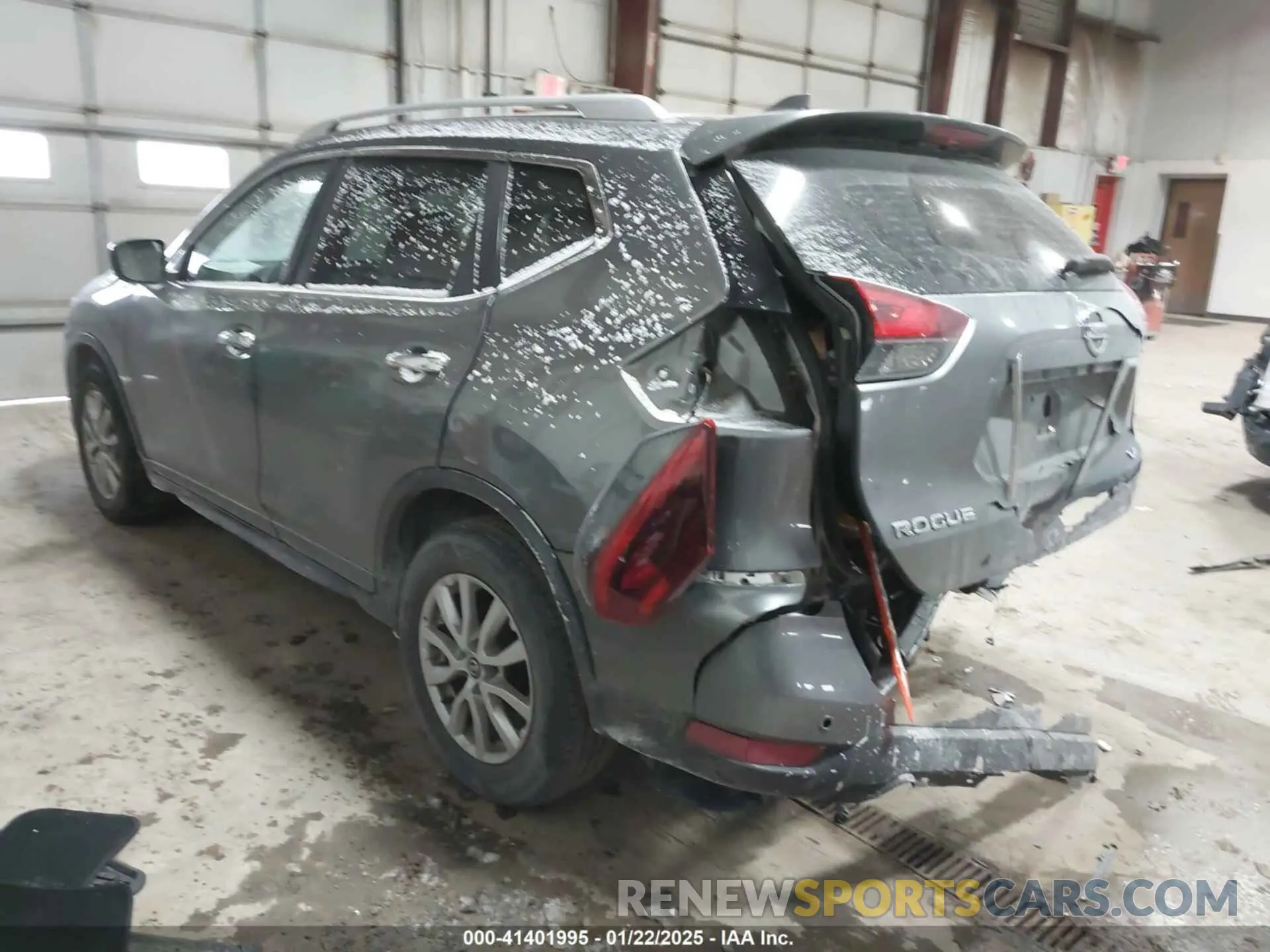3 Photograph of a damaged car KNMAT2MTXKP509048 NISSAN ROGUE 2019