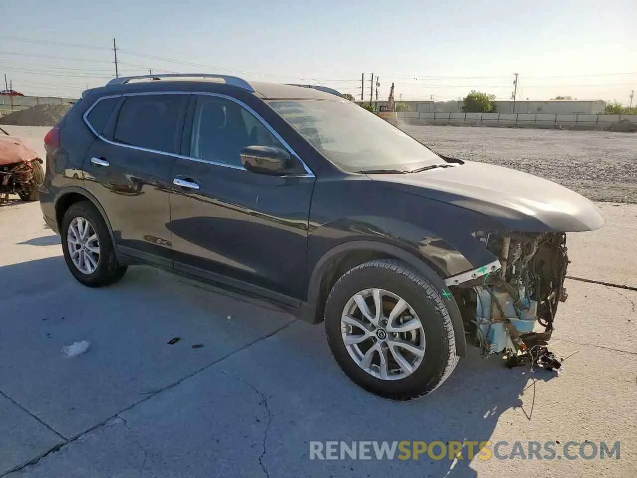 4 Photograph of a damaged car KNMAT2MTXKP523449 NISSAN ROGUE 2019
