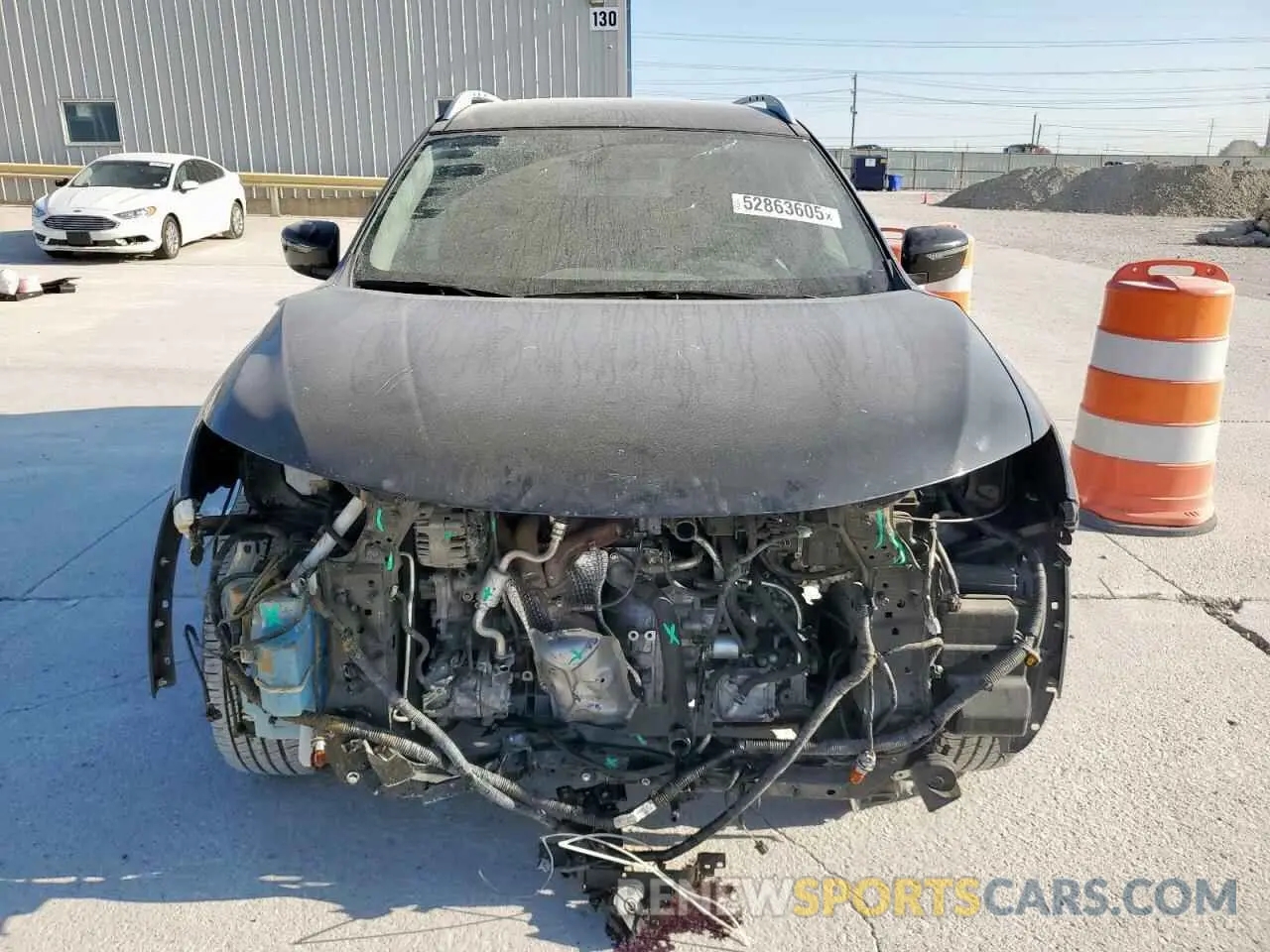 5 Photograph of a damaged car KNMAT2MTXKP523449 NISSAN ROGUE 2019