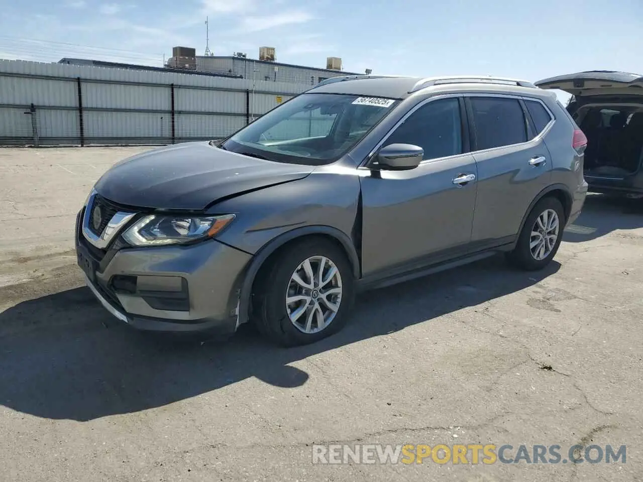 1 Photograph of a damaged car KNMAT2MTXKP529834 NISSAN ROGUE 2019
