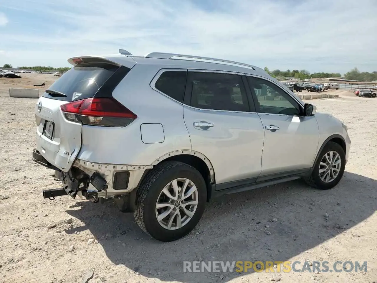 3 Photograph of a damaged car KNMAT2MTXKP531812 NISSAN ROGUE 2019