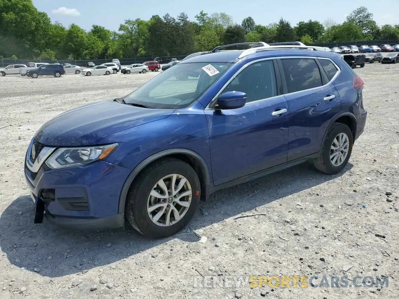 1 Photograph of a damaged car KNMAT2MTXKP539232 NISSAN ROGUE 2019
