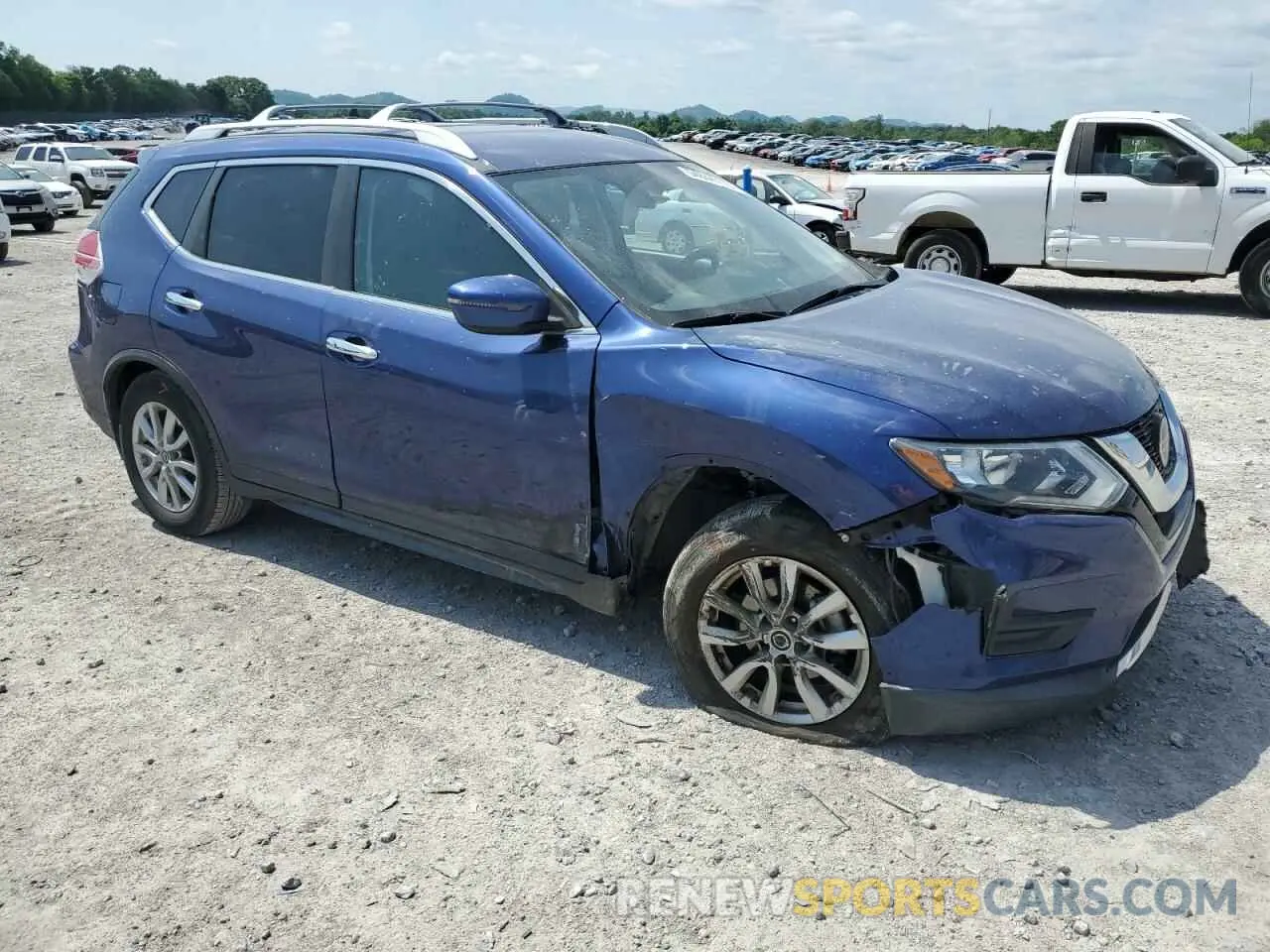 4 Photograph of a damaged car KNMAT2MTXKP539232 NISSAN ROGUE 2019