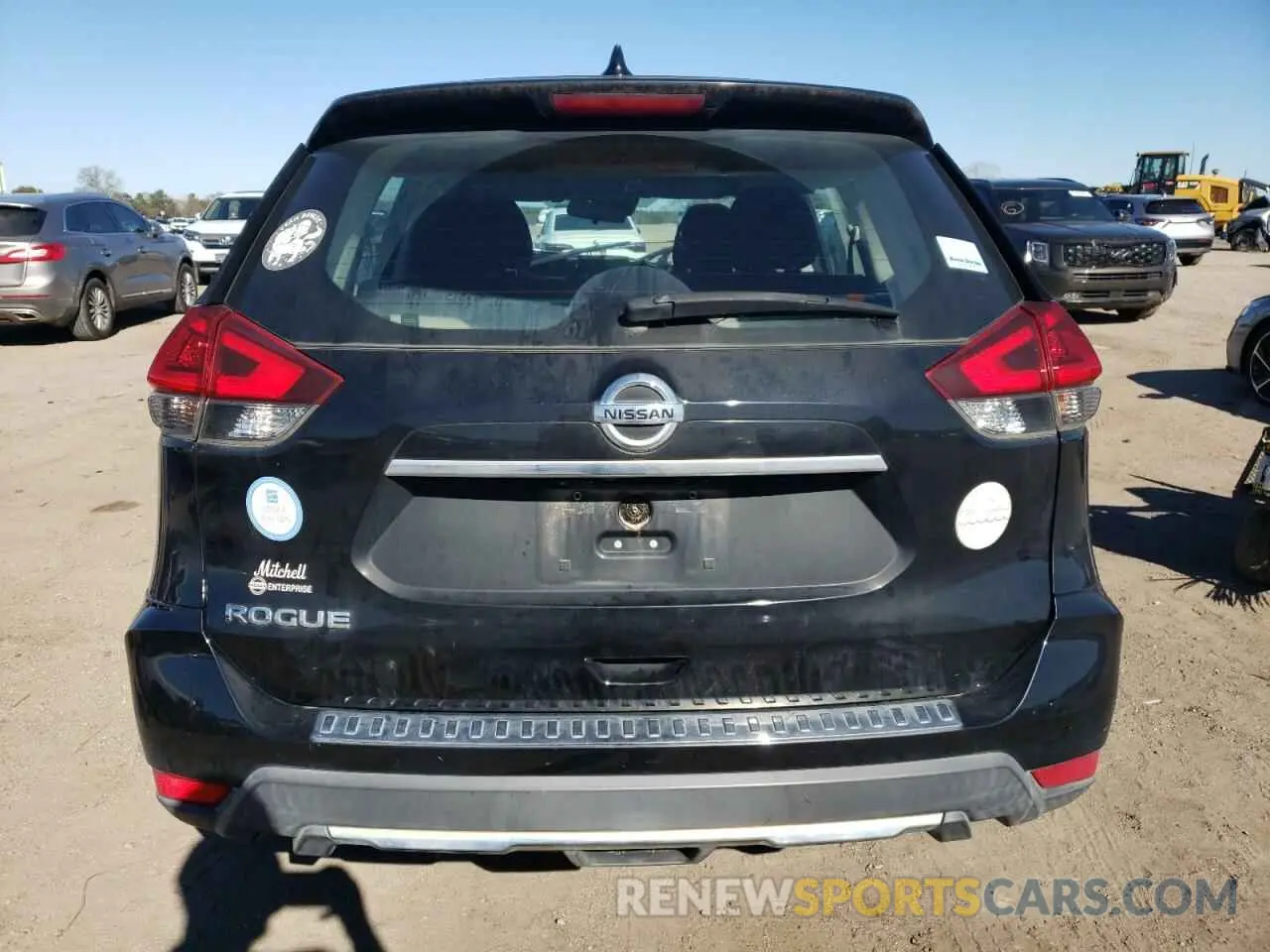 6 Photograph of a damaged car KNMAT2MTXKP555186 NISSAN ROGUE 2019
