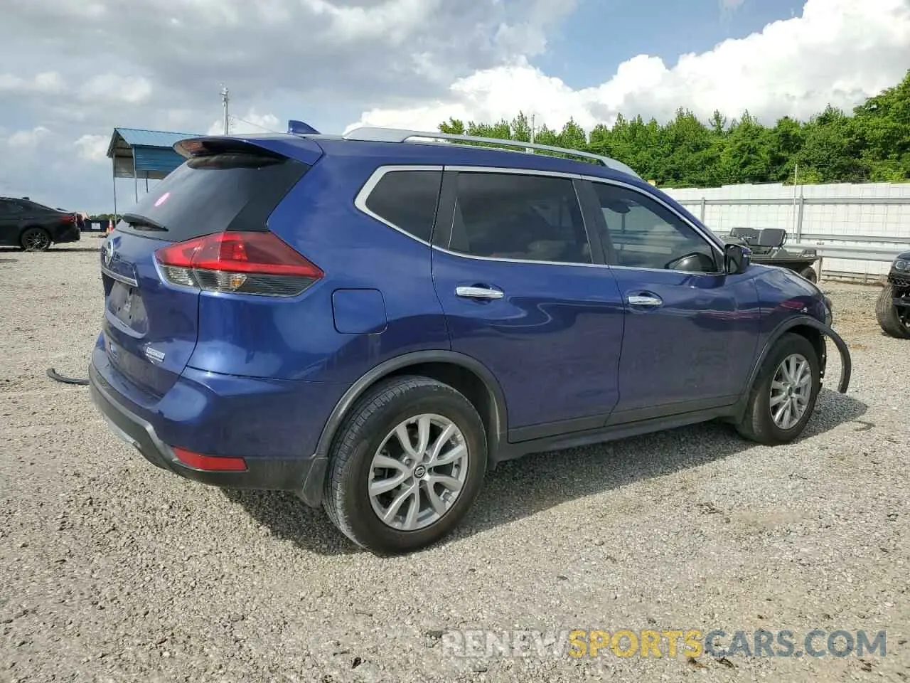3 Photograph of a damaged car KNMAT2MTXKP558489 NISSAN ROGUE 2019