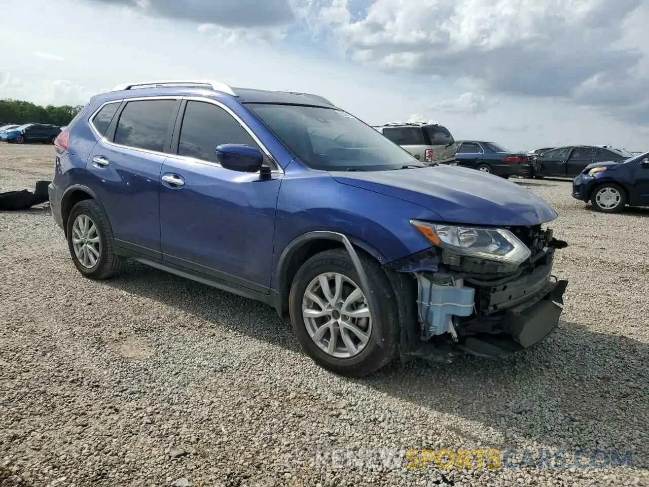 4 Photograph of a damaged car KNMAT2MTXKP558489 NISSAN ROGUE 2019