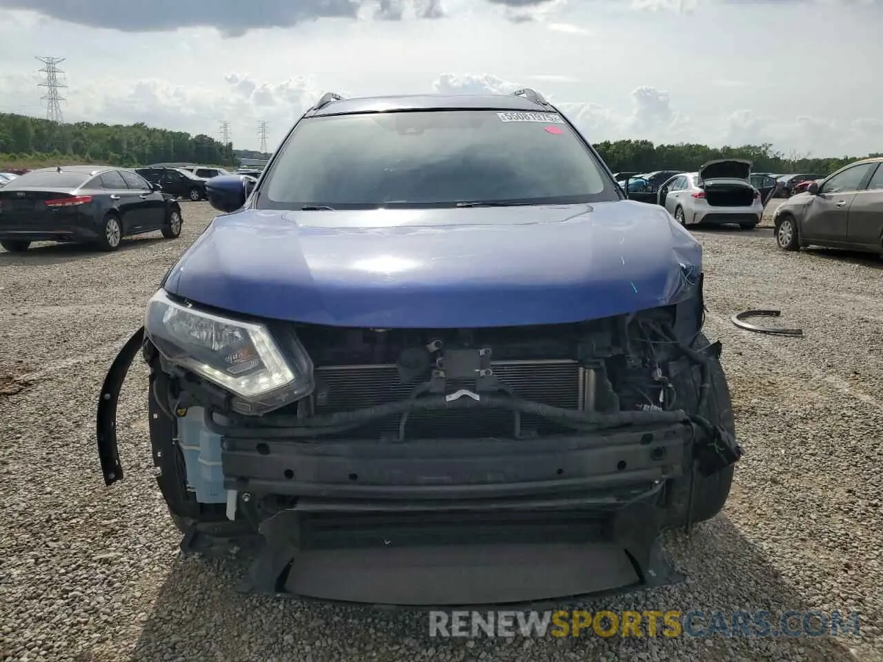 5 Photograph of a damaged car KNMAT2MTXKP558489 NISSAN ROGUE 2019