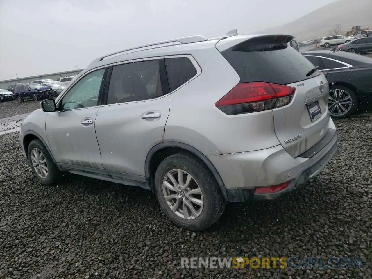 2 Photograph of a damaged car KNMAT2MV0KP509447 NISSAN ROGUE 2019