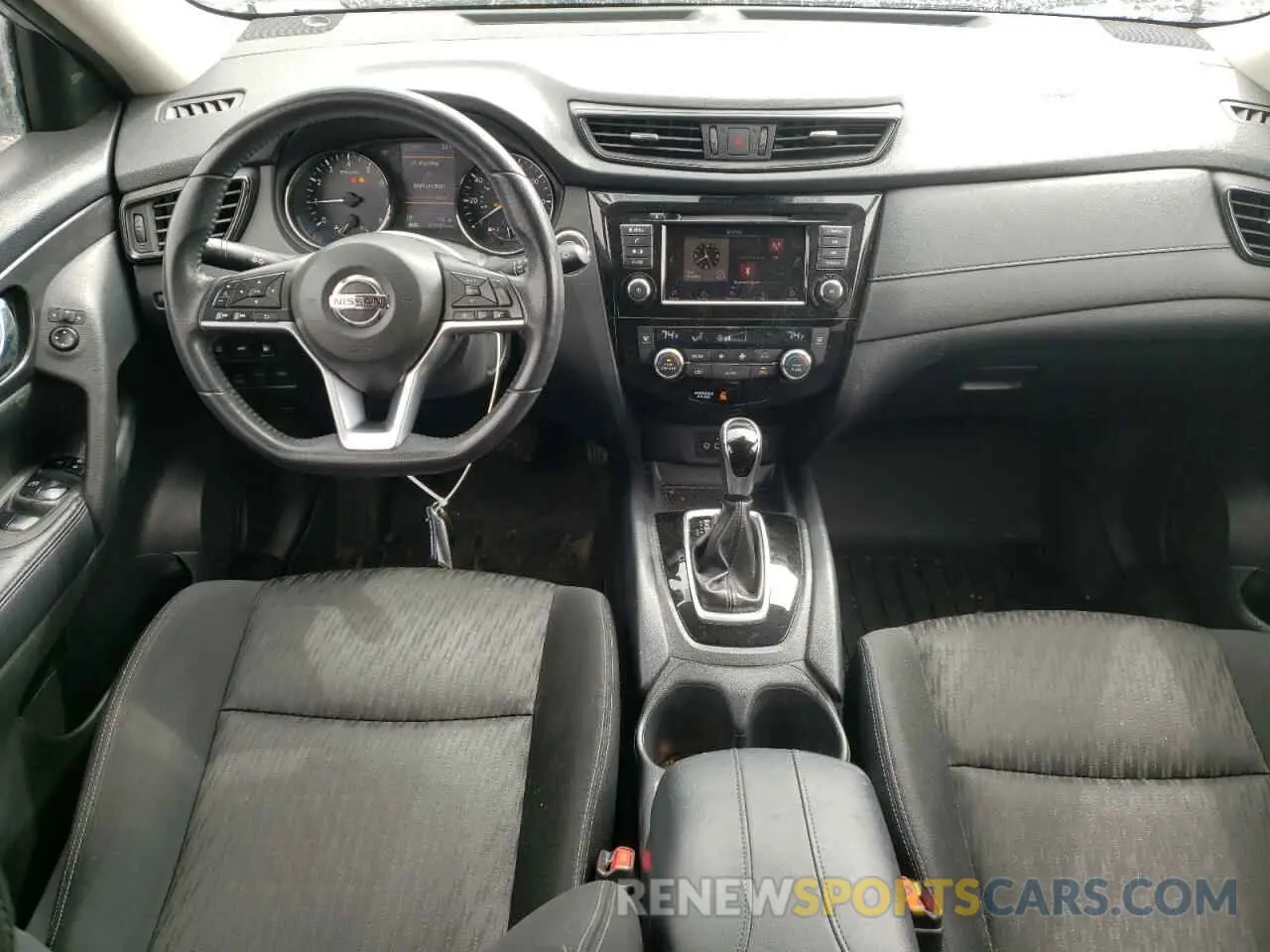 8 Photograph of a damaged car KNMAT2MV0KP509447 NISSAN ROGUE 2019