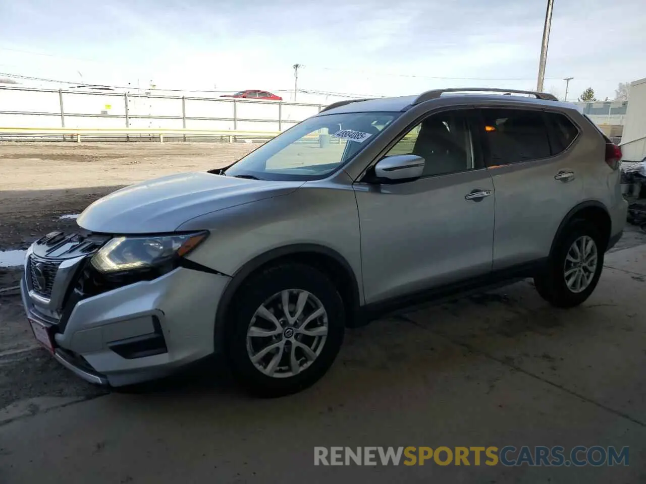 1 Photograph of a damaged car KNMAT2MV0KP524742 NISSAN ROGUE 2019