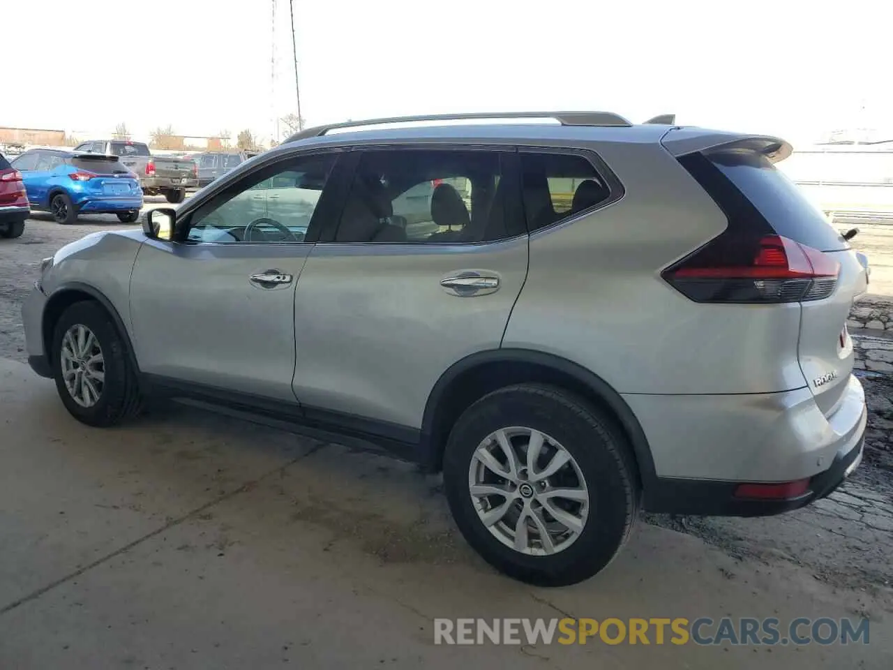 2 Photograph of a damaged car KNMAT2MV0KP524742 NISSAN ROGUE 2019