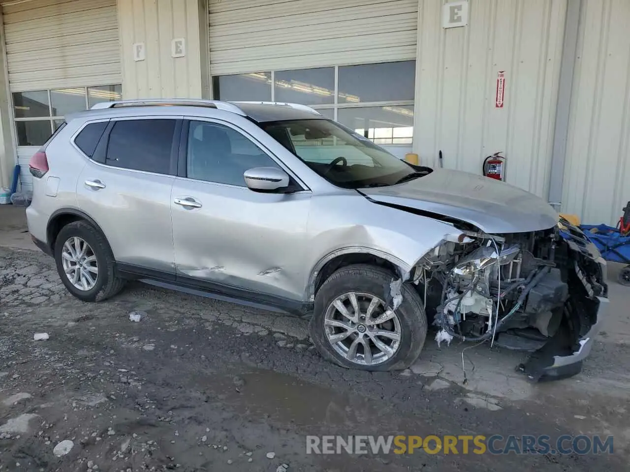 4 Photograph of a damaged car KNMAT2MV0KP524742 NISSAN ROGUE 2019