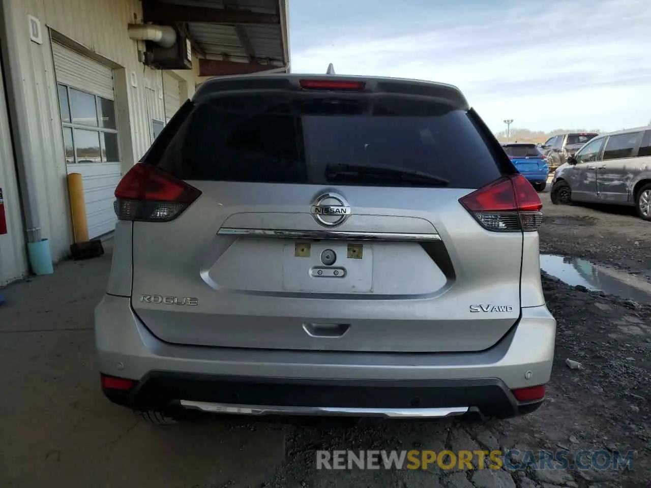 6 Photograph of a damaged car KNMAT2MV0KP524742 NISSAN ROGUE 2019