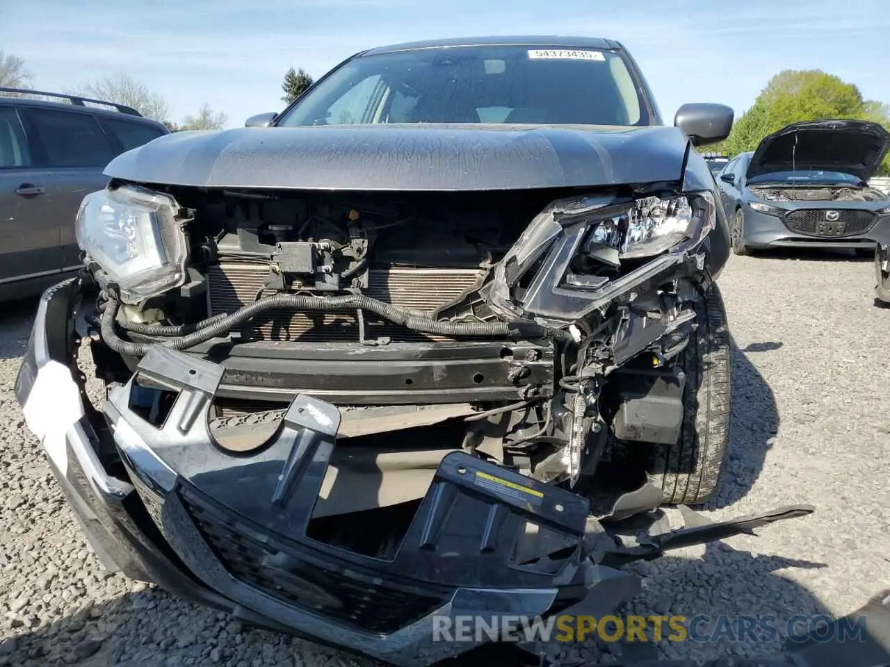 5 Photograph of a damaged car KNMAT2MV0KP529990 NISSAN ROGUE 2019