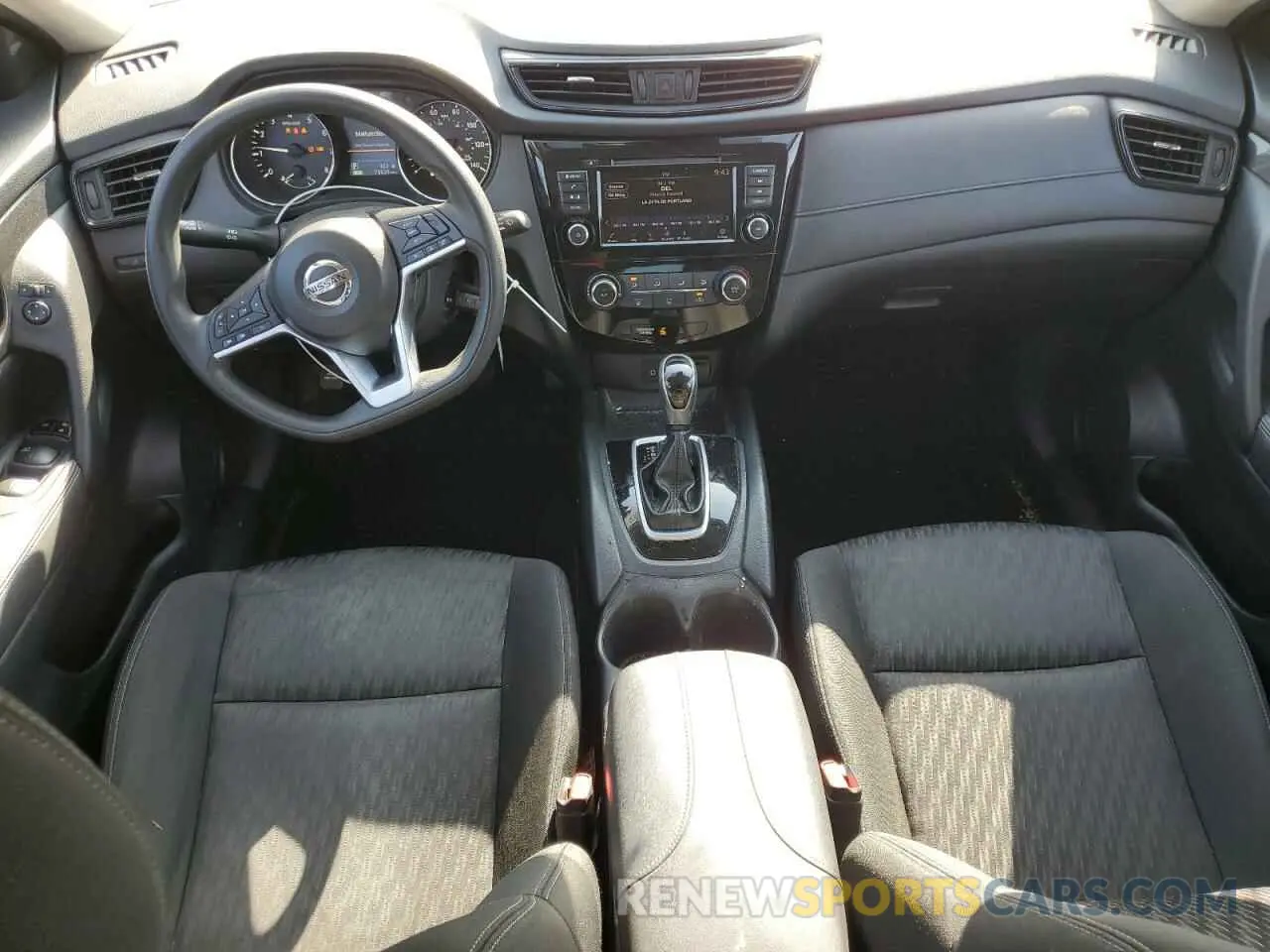 8 Photograph of a damaged car KNMAT2MV0KP529990 NISSAN ROGUE 2019