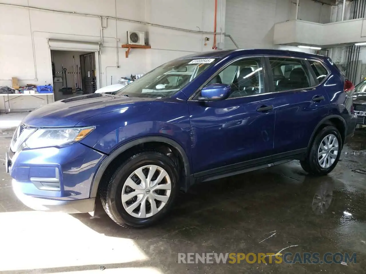 1 Photograph of a damaged car KNMAT2MV0KP534834 NISSAN ROGUE 2019