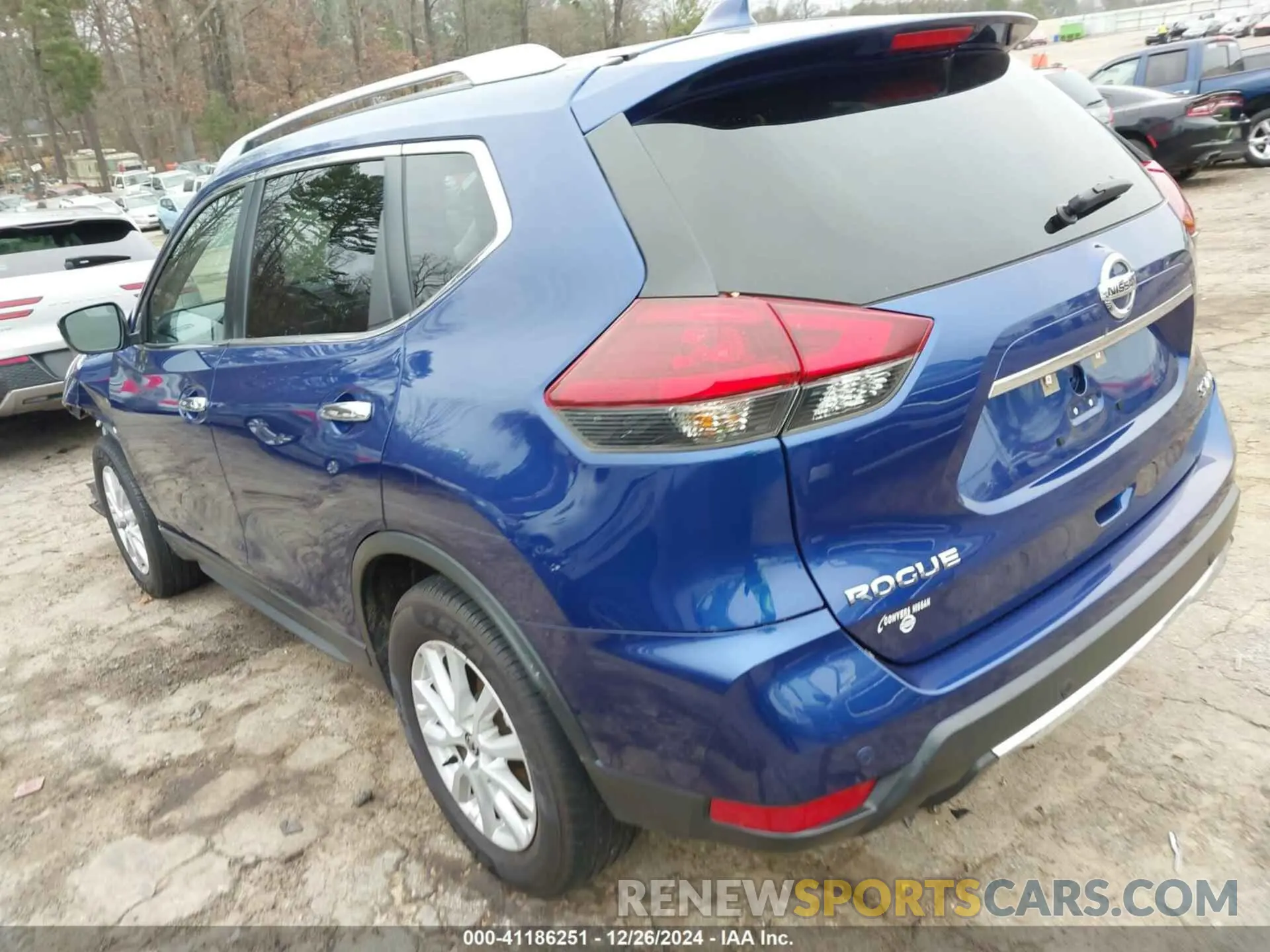 3 Photograph of a damaged car KNMAT2MV0KP535112 NISSAN ROGUE 2019