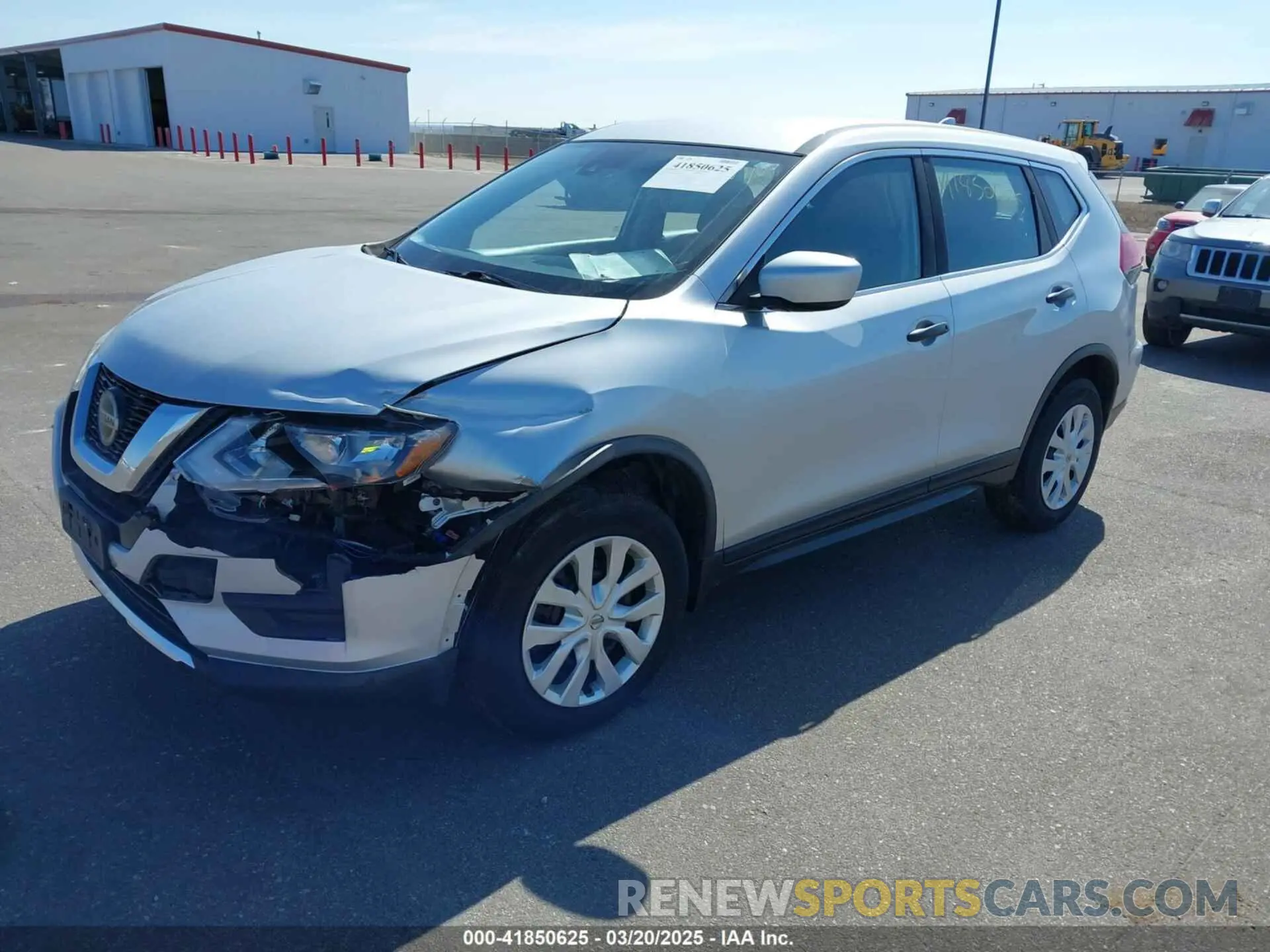 2 Photograph of a damaged car KNMAT2MV0KP537250 NISSAN ROGUE 2019