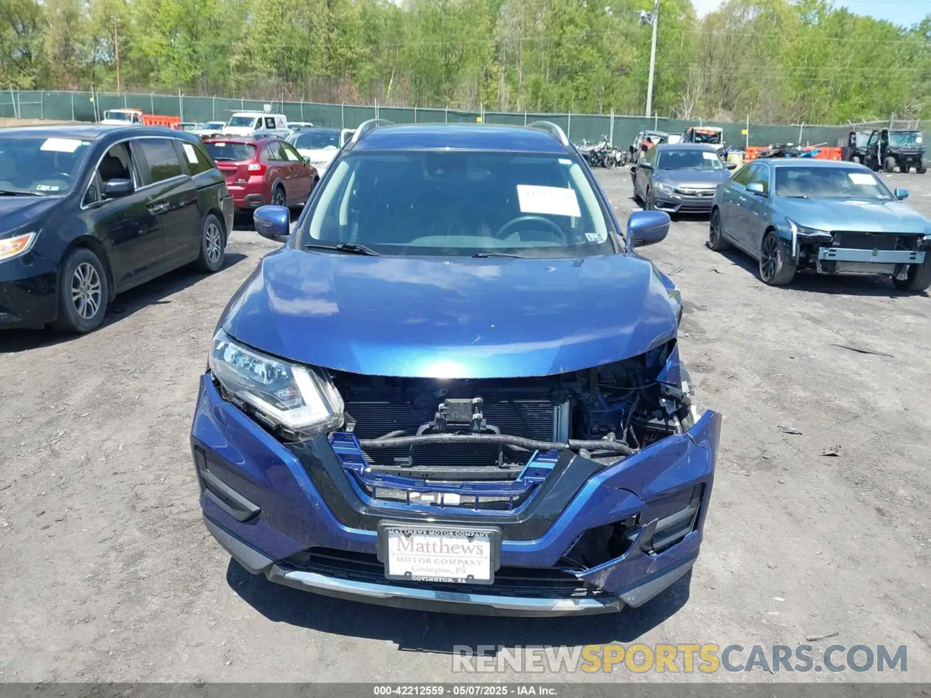 12 Photograph of a damaged car KNMAT2MV0KP539273 NISSAN ROGUE 2019