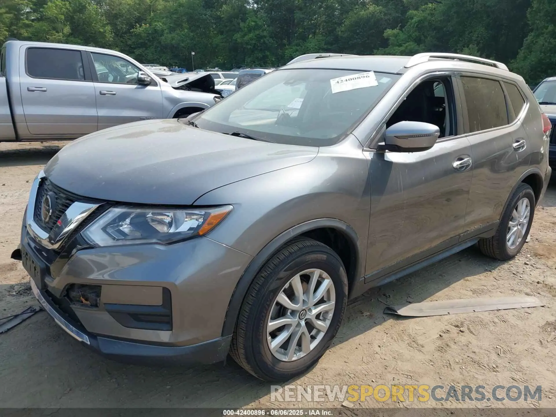 2 Photograph of a damaged car KNMAT2MV0KP542772 NISSAN ROGUE 2019