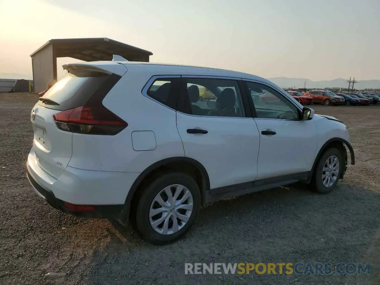 3 Photograph of a damaged car KNMAT2MV0KP548040 NISSAN ROGUE 2019
