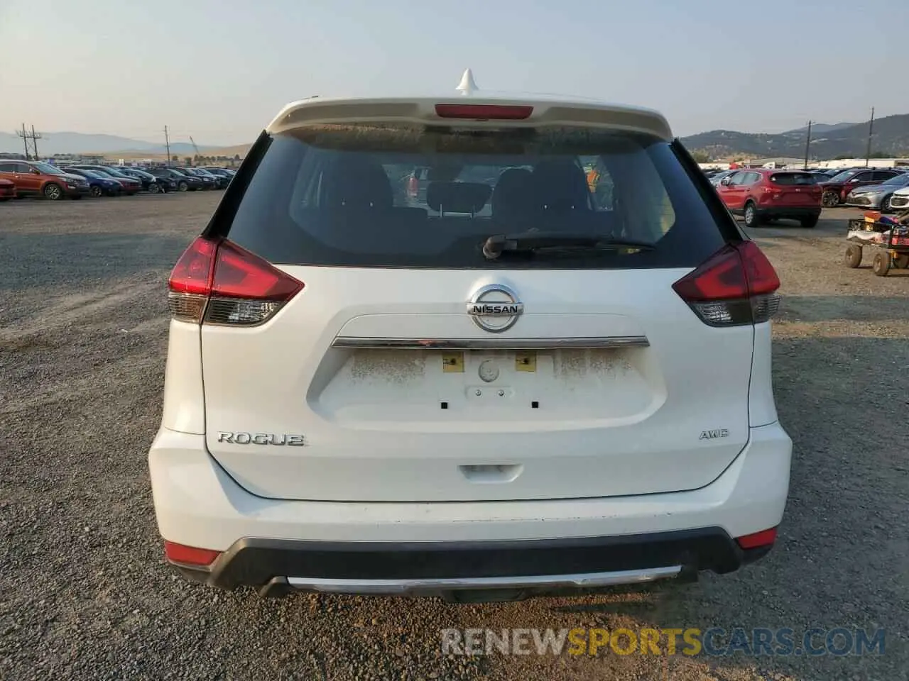 6 Photograph of a damaged car KNMAT2MV0KP548040 NISSAN ROGUE 2019