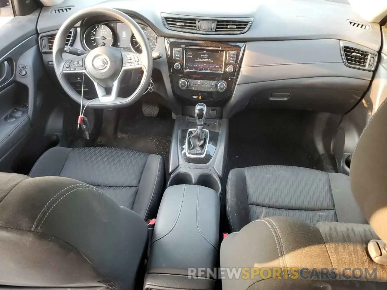8 Photograph of a damaged car KNMAT2MV0KP548040 NISSAN ROGUE 2019