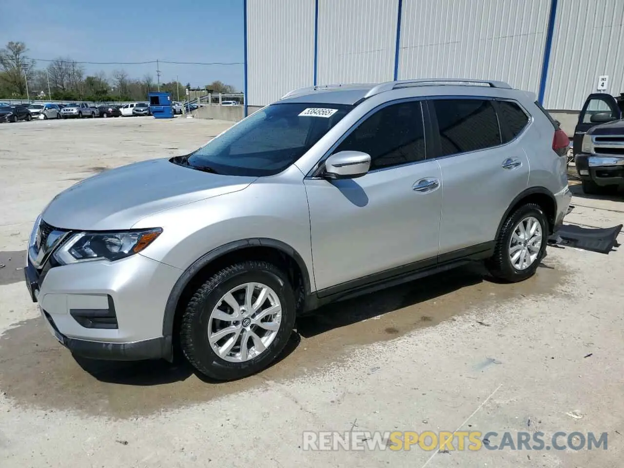 1 Photograph of a damaged car KNMAT2MV1KP536866 NISSAN ROGUE 2019