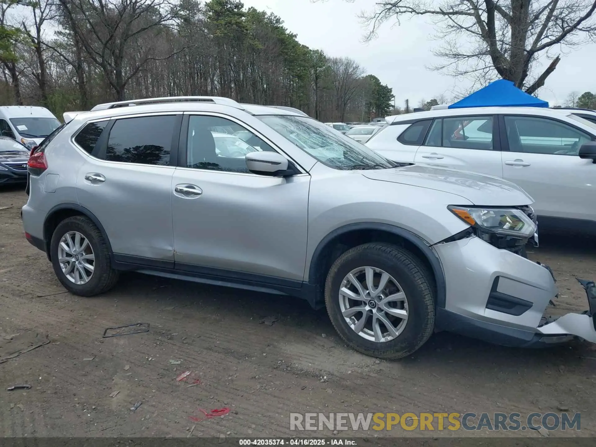 14 Photograph of a damaged car KNMAT2MV1KP553425 NISSAN ROGUE 2019