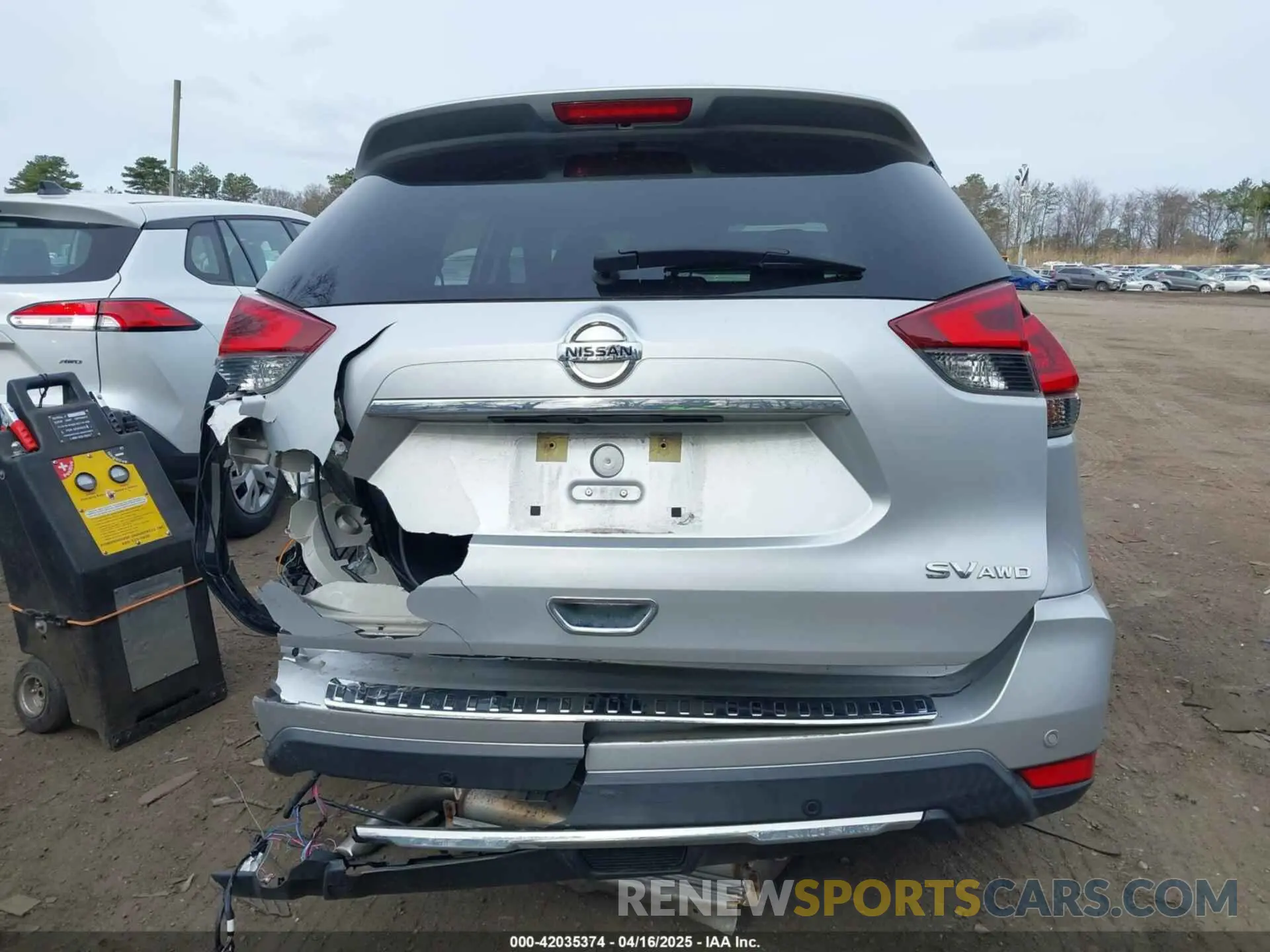 17 Photograph of a damaged car KNMAT2MV1KP553425 NISSAN ROGUE 2019
