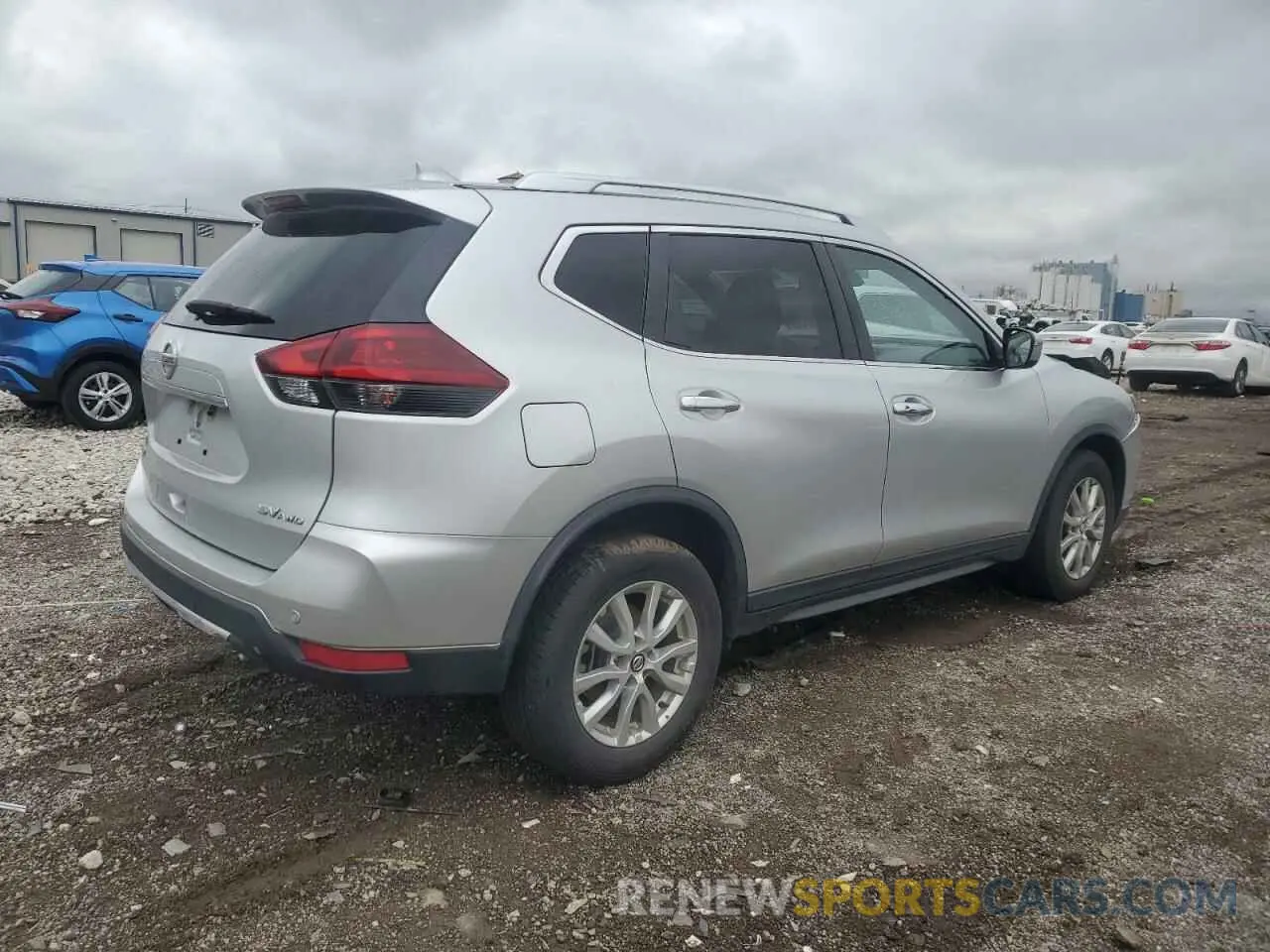 3 Photograph of a damaged car KNMAT2MV1KP559502 NISSAN ROGUE 2019