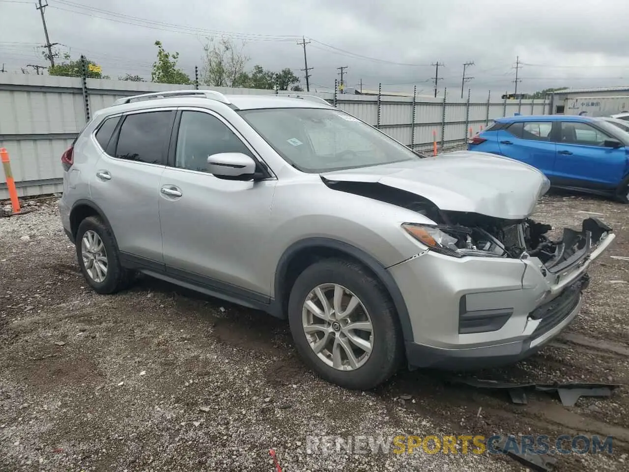 4 Photograph of a damaged car KNMAT2MV1KP559502 NISSAN ROGUE 2019