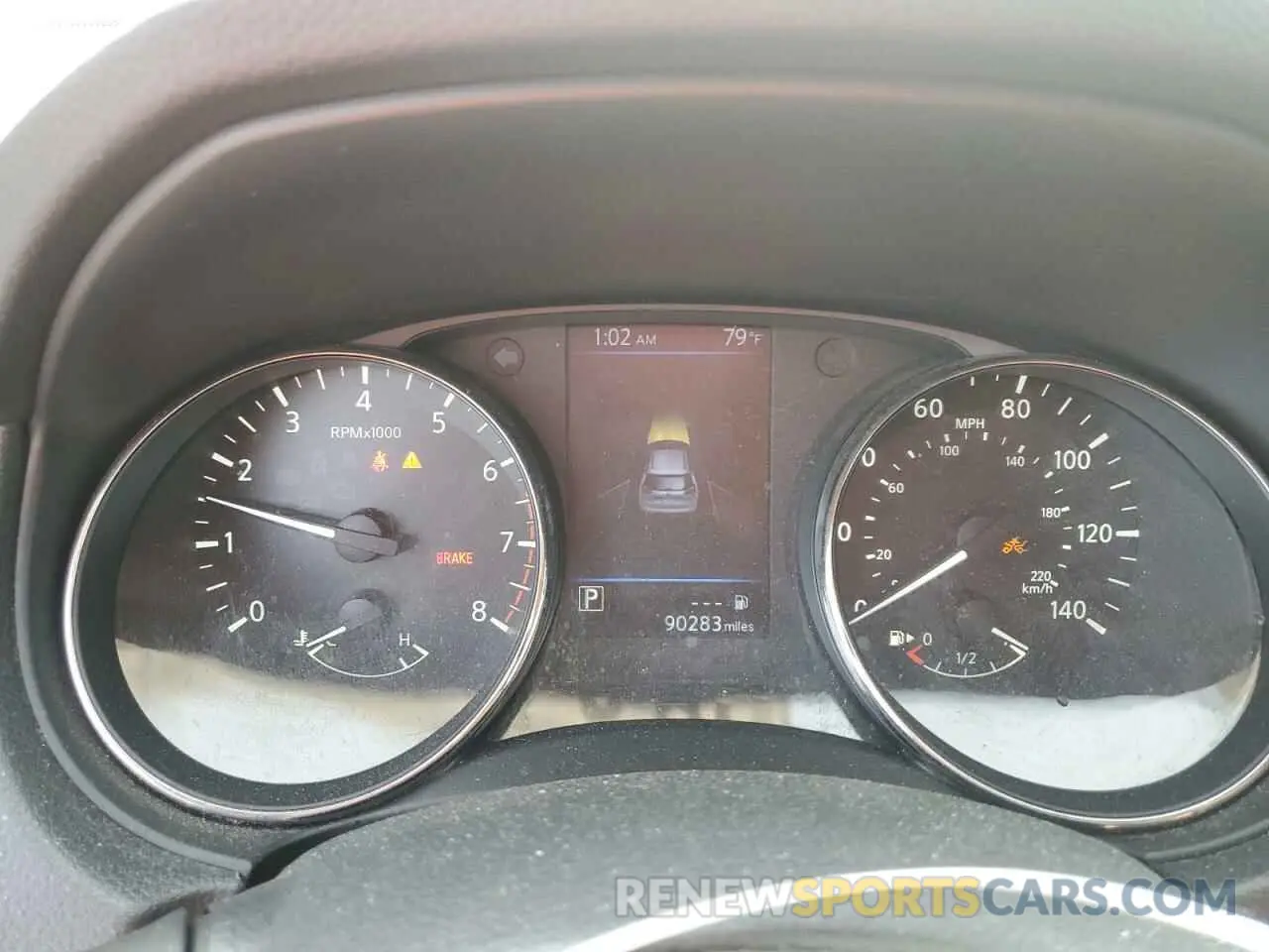 9 Photograph of a damaged car KNMAT2MV1KP559502 NISSAN ROGUE 2019