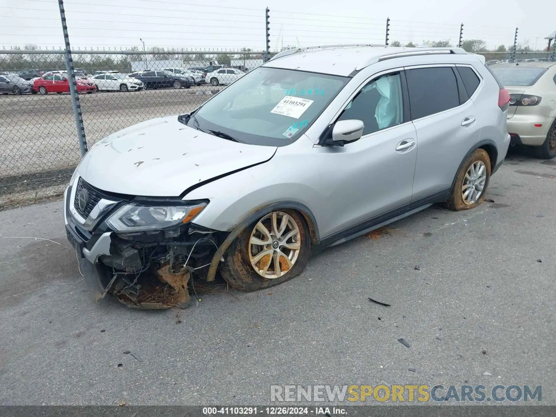 2 Photograph of a damaged car KNMAT2MV2KP502905 NISSAN ROGUE 2019