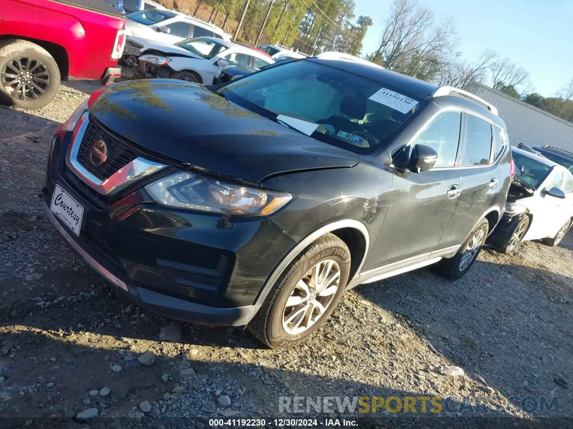 2 Photograph of a damaged car KNMAT2MV2KP505805 NISSAN ROGUE 2019