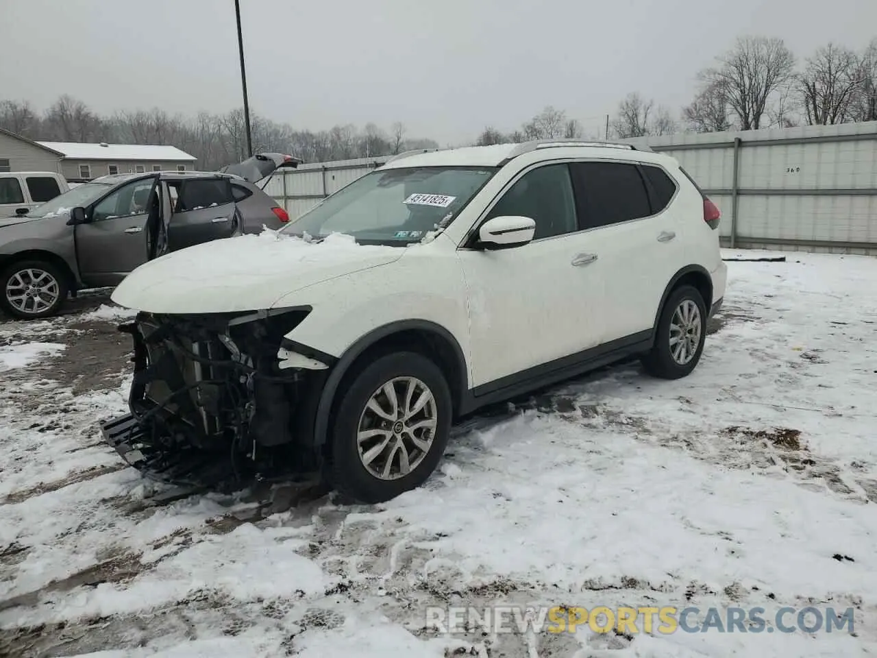 1 Photograph of a damaged car KNMAT2MV2KP512477 NISSAN ROGUE 2019