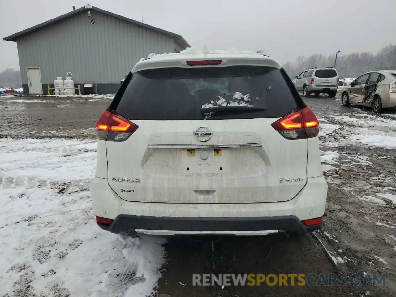 6 Photograph of a damaged car KNMAT2MV2KP512477 NISSAN ROGUE 2019