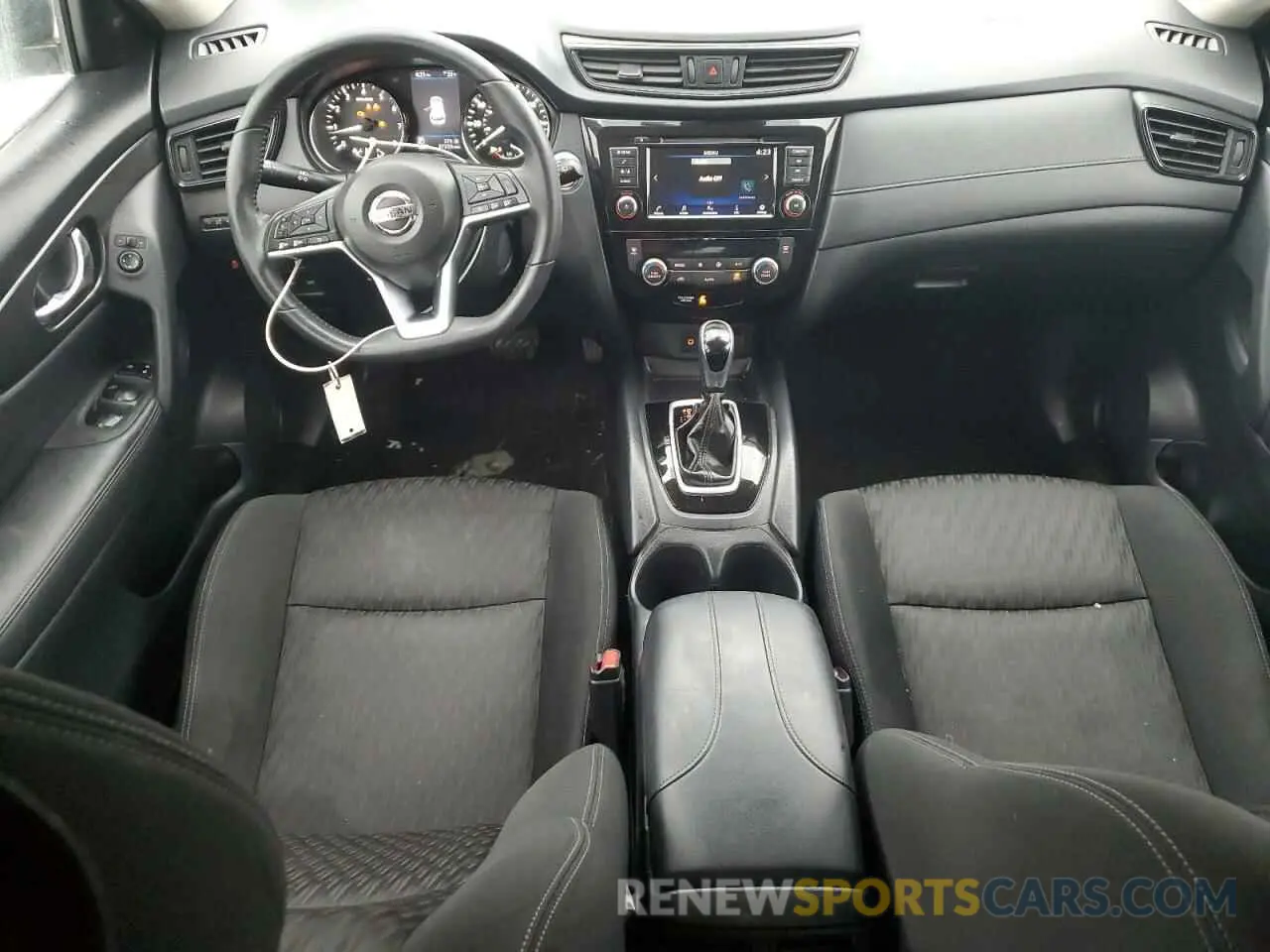 8 Photograph of a damaged car KNMAT2MV2KP512477 NISSAN ROGUE 2019